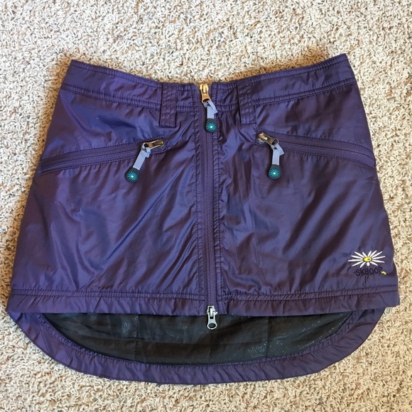 Skhoop Dresses & Skirts - Skhoop Purple Mini Winter Hiking Outdoor Skirt